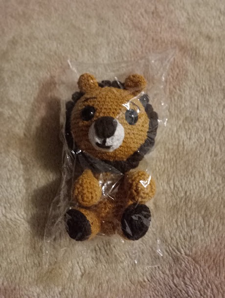 Leãozinho Amigurumi