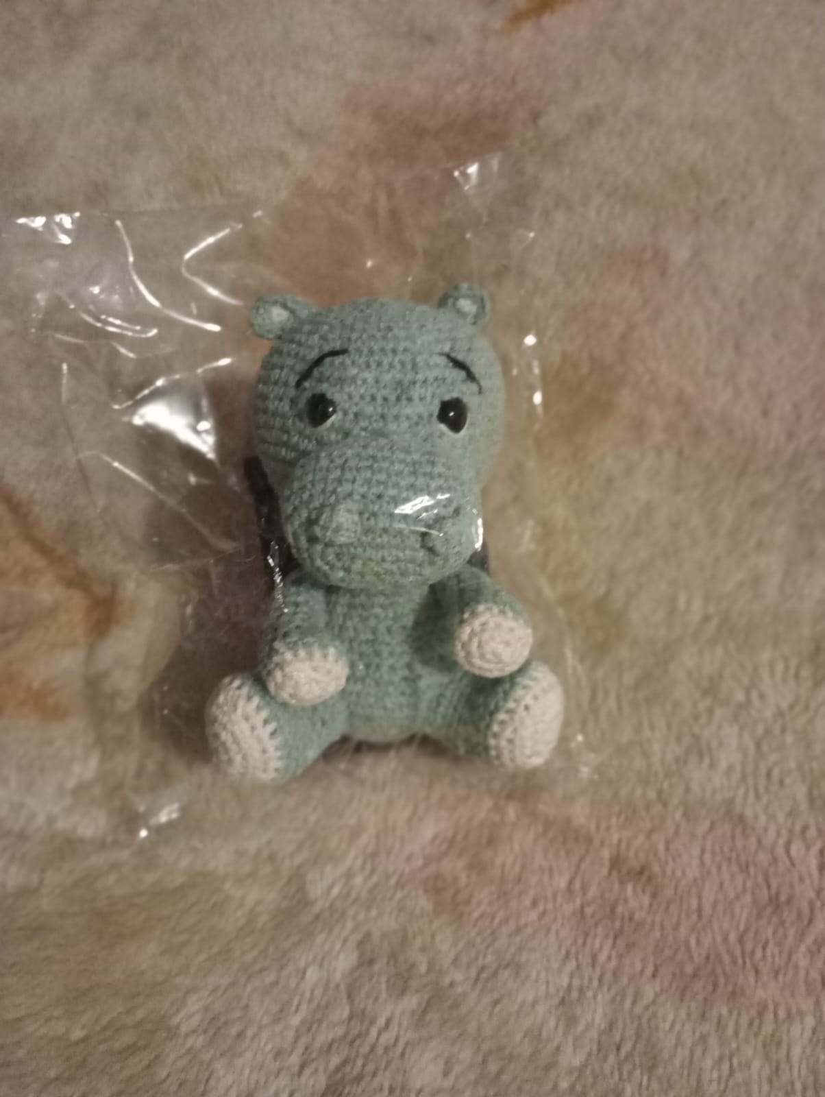 Hipopotamuzinho Amigurumi